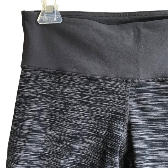 Lululemon Wunder Under Spacedye Crops Leggings Size 6 Yoga Run Gym Athleisure - Picture 6 of 12